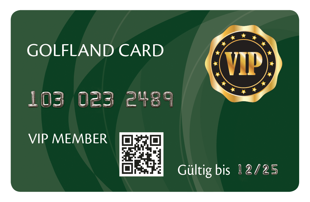 GolflandCard 2025 Grün